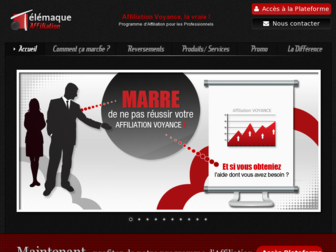 affiliation.voyance.fr website preview