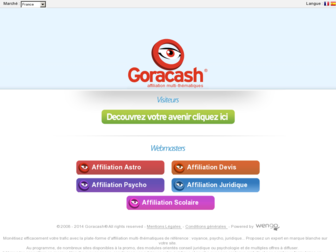 goracash.com website preview
