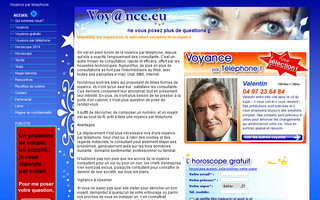 voyance.eu website preview