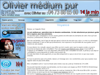 voyance-olivier.com website preview