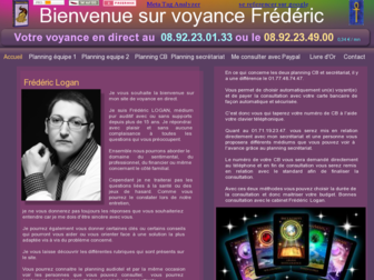 voyance-frederic.com website preview