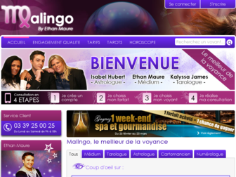 malingo.fr website preview