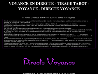 directe-voyance.com website preview