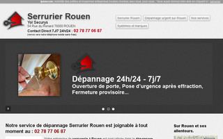 serrurier-rouen.ipsov.com website preview