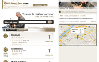 paris.quel-serrurier.com website preview