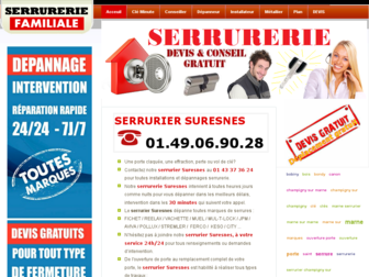serrurier-suresnes.fr website preview