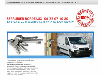 serrurier-bordeaux-urgent.net website preview