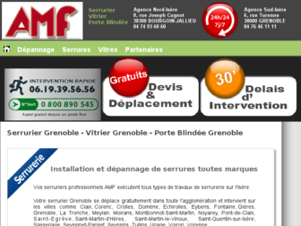 serrurier-vitrier-grenoble.fr website preview