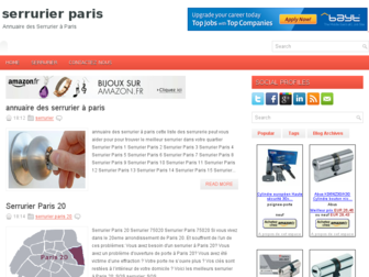 serrurier-paris.blogspot.com website preview