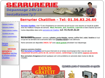 serrurier-chatillon.com website preview