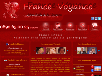 france-voyance.eu website preview
