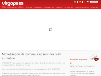 virgopass.fr website preview