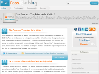 blog.starpass.fr website preview