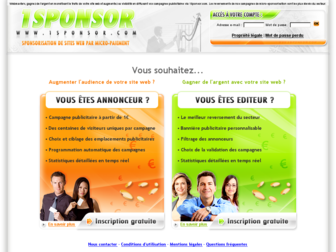 fr.1sponsor.com website preview