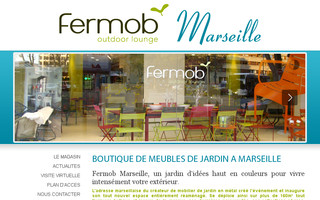 marseille.fermob.com website preview