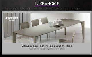 luxe-at-home.fr website preview