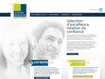 interimbancaire.fr website preview
