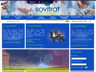 sovitrat.fr website preview