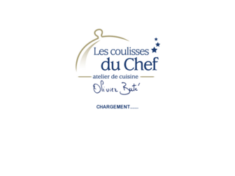 coulissesduchef.com website preview