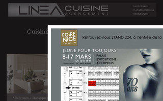 lineacuisine.fr website preview