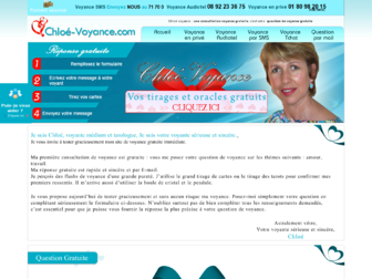 chloe-voyance.com website preview