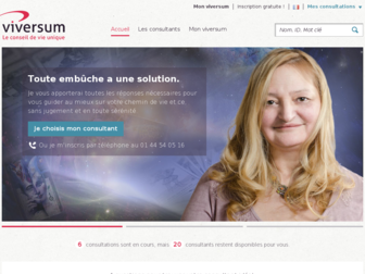 viversum.fr website preview