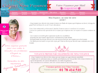 nina-voyance.fr website preview