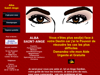 alba-saint-ange.com website preview