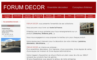 forumdecor.fr website preview