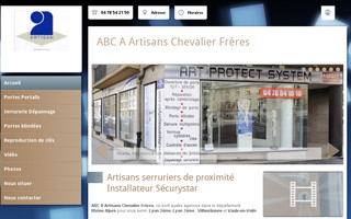 artisan-serrurier-lyon.fr website preview
