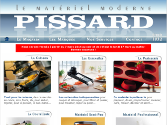 pissard.fr website preview
