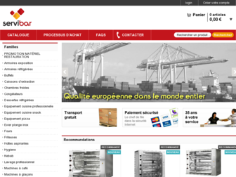 servibar.fr website preview