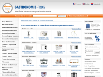 gastronomie-pro.fr website preview
