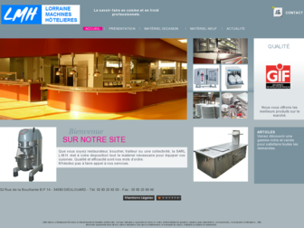 materiel-cuisine-lorraine.com website preview