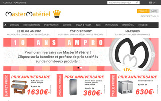 mastermateriel.com website preview