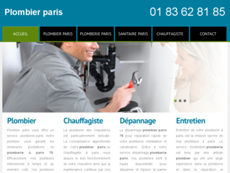 plombiers-a-paris-75.fr website preview