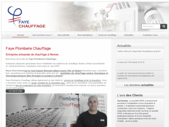 faye-plomberie-chauffage.com website preview