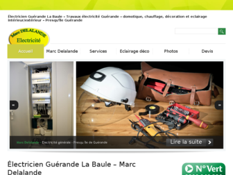 electricien-guerande.com website preview