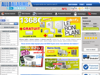 alloalarme.fr website preview