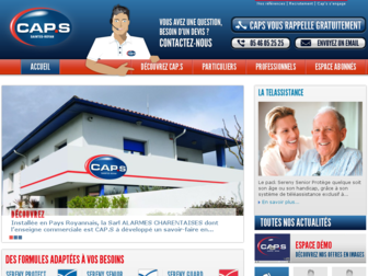 caps-securite.fr website preview
