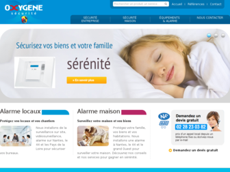 oxygene-securite.fr website preview