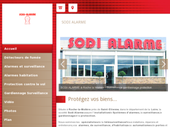 sodi-alarme-telesurveillance.fr website preview