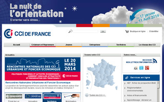 cci.fr website preview