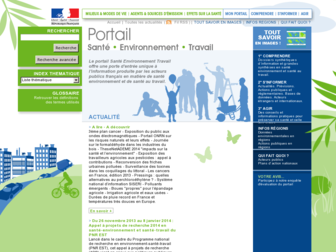 sante-environnement-travail.fr website preview