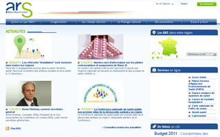 ars.sante.fr website preview