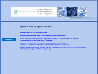 aptinterim.val-solutions.fr website preview