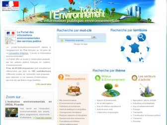 toutsurlenvironnement.fr website preview
