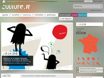 culture.fr website preview