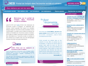 emploi-ess.fr website preview