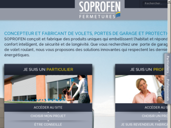 soprofen.fr website preview